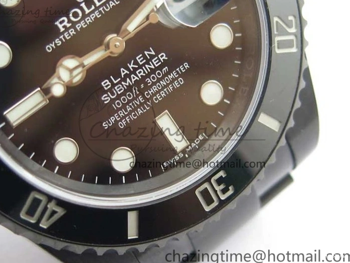 MiroTime 0426 Submariner Blaken W Date 904L PVD V6F 1:1 Best Edition A WrinkleFree 2879